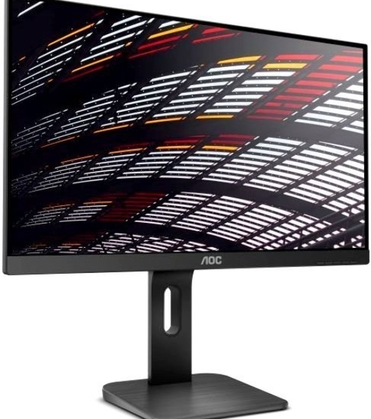 Монитор 24' AOC X24P1 IPS 1920x1200, 60 Гц, 4 мс, 16:10, 300 кд/м2, 1xHDMI, 1xDP, 1xVGA, 1xDVI, 1x3.5 мм, черный