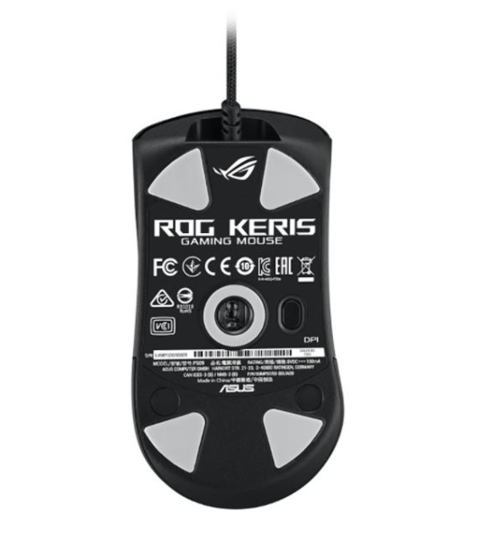 Мышь проводная ASUS ROG Keris черный, 16000 dpi, USB, кнопки - 7