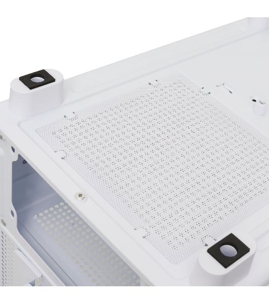 Компьютерный корпус HSPD M310, Mesh Mini-tower, белый, TG, 0.4 SPCC, 3x120мм ARGb mATX, mITX 180/280/160мм 1x2.5', 1x3.5', 4xPCI 2xUSB-A 3.0 452x277x418мм