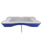 Подставка для ноутбука CROWN CMLC-1001 silver&blue (до 15,6', материал металл Вес 530 г Размер 331* 264*43 мм), фото12