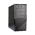 Компьютерный корпус ExeGate EX284022RUS Minitower BA-201 Black, mATX, (без БП), 2*USB, Audio, фото4