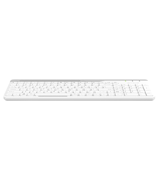 Клавиатура проводная A4Tech Fstyler FK25, USB, белый/серый