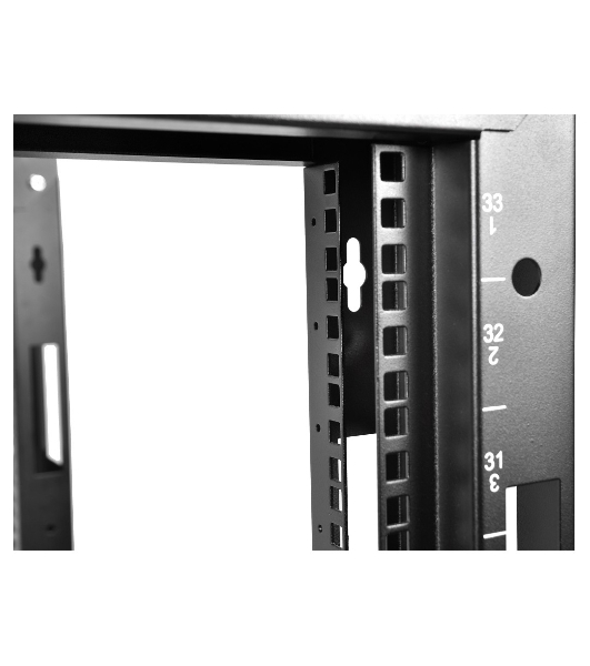 Стойка телеком. универсальная 47U двухрамная, черный (СТК-47.2-9005)
