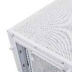 Компьютерный корпус HSPD M310, Mesh Mini-tower, белый, TG, 0.4 SPCC, 3x120мм ARGb mATX, mITX 180/280/160мм 1x2.5', 1x3.5', 4xPCI 2xUSB-A 3.0 452x277x418мм, фото4