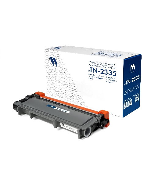 Картридж NVPrint совместимый TN-2335 для Brother DCP-L2500/DCP-L2520/DCP-L2540/DCP-L2560/HL-L2360/HL-L2365/HL-L2340/HL-L2300/MFC-L2700/MFC-L2720/MFC-L2740 (1200k)