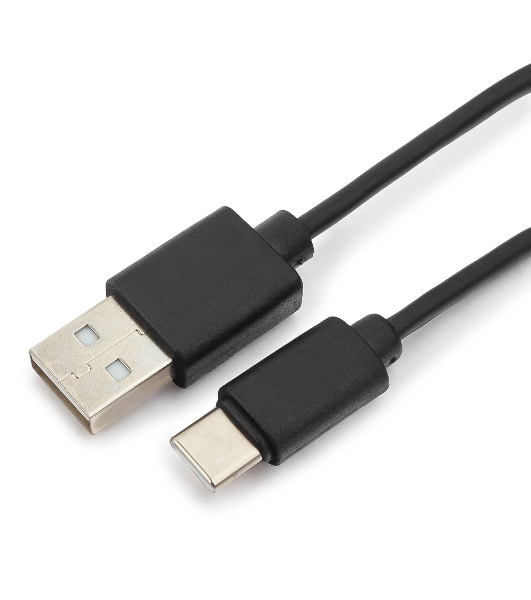 Кабель USB Гарнизон GCC-USB2-AMCM-0.5M, USB2.0 AM/USB3.1 Type-C, 0.5м, пакет