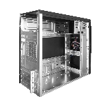 Компьютерный корпус ExeGate EX284022RUS Minitower BA-201 Black, mATX, (без БП), 2*USB, Audio, фото5