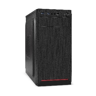 Компьютерный корпус Minitower ExeGate BAA-114U2-AAA450 (mATX, БП AAA450 с вент. 8см, 1хUSB+2хUSB 3.0, аудио, черный)