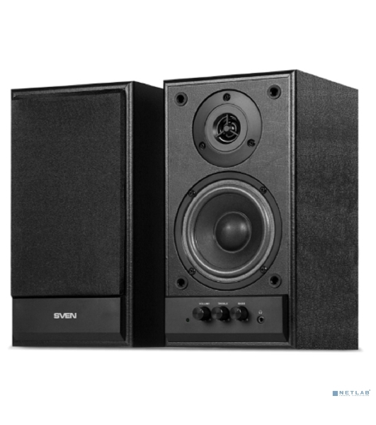 Акустическая система SVEN SPS-702 2.0 черный 40Вт