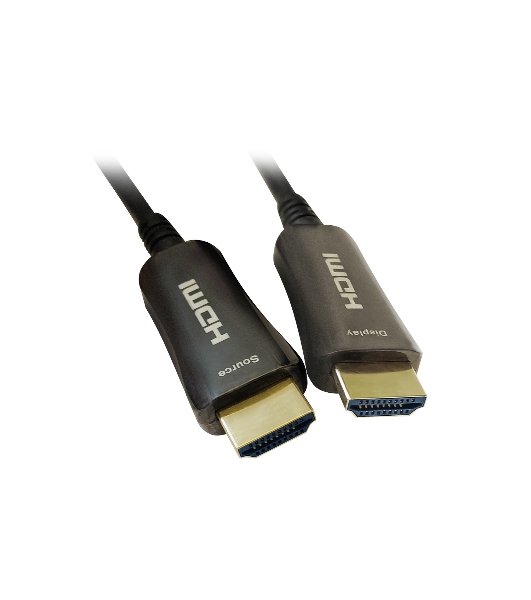 Кабель аудио-видео Digma HDMI 2.0 AOC HDMI (m)/HDMI (m) 50м. позолоченные контакты черный