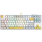 Клавиатура проводная A4Tech Bloody S87 Energy (S87 USB ENERGY WHITE) USB белый/желтый, фото43
