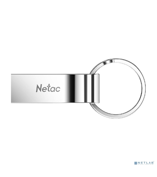 Флешка USB Netac U275 (NT03U275N-064G-20SL), 64Gb, USB 2.0, R/W 50/15, серебристый
