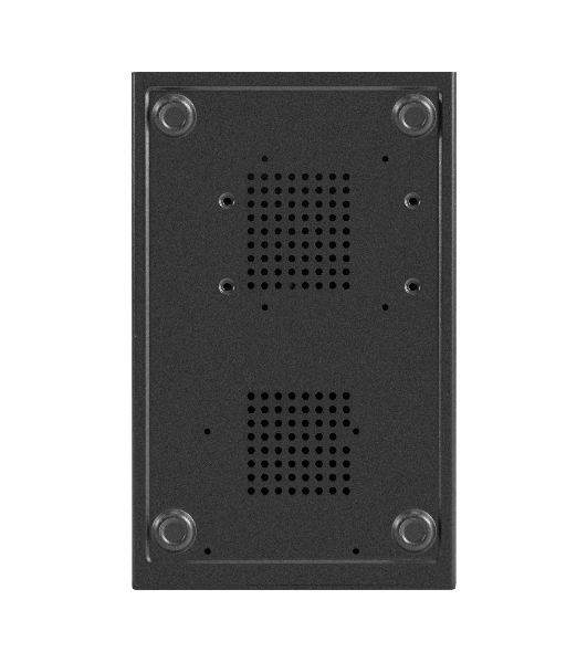Компьютерный корпус Minitower ExeGate BAA-308MUC-UNS350 (mATX, БП UNS350 с вент. 12см, 1хUSB+1хUSB 3.0+1хTypeC, HD Audio, черный)