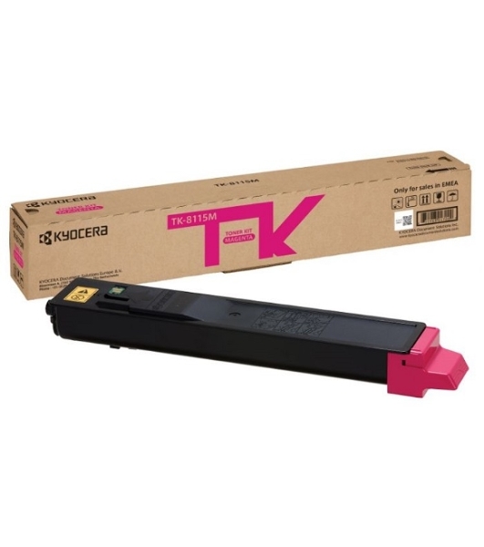 Картридж лазерный Kyocera TK-8115M (1T02P3BNL0) пурпурный для M8124cidn/M8130cidn 6000 стр.