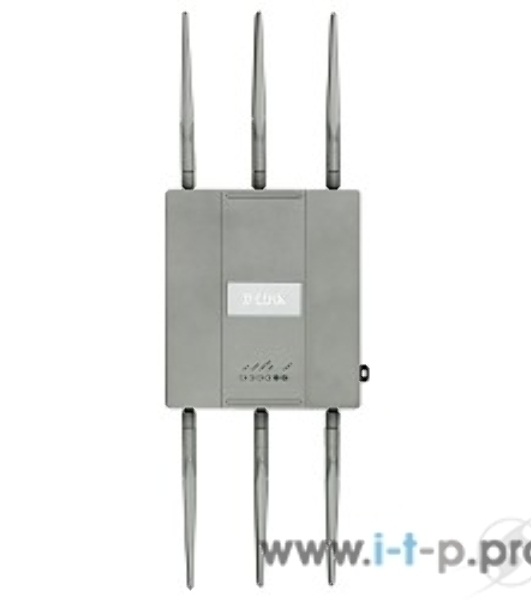 Беспроводная двухдиапазонная точка доступа D-Link DAP-2695 PROJ AC1750 с поддержкой PoE