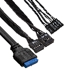 Компьютерный корпус Minitower ExeGate BAA-114U2-AAA450 (mATX, БП AAA450 с вент. 8см, 1хUSB+2хUSB 3.0, аудио, черный), фото2