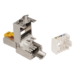 Коннектор Lanmaster LAN-TMP-S6 полевой RJ45 кат.6 STP бел. (упак.:1шт), фото3