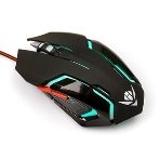 Мышь проводная Nakatomi MOG-20U черный, 2400 dpi, USB, кнопки - 6, фото9