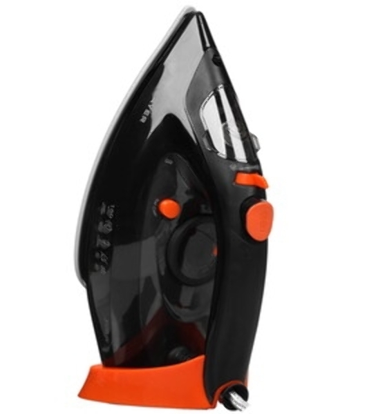 Утюг BRAYER BR4007 черный/оранжевый, 3100 Вт, 35 г/мин, 160 г/мин, 265 мл
