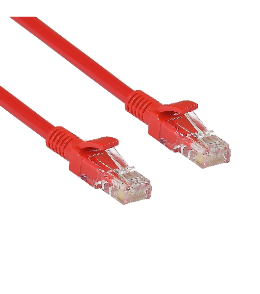 Патч-корд ExeGate UTP-RJ45-RJ45-5e-5M-RD, UTP, cat.5e, 5м, красный