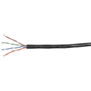 Витая пара U/UTP кат.5E 4x2x24AWG LSZH черный (305м) ITK LC3-C5E04-129