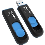 Флешка USB ADATA UV128 (AUV128-32G-RBE), 32Gb, USB 3.0, R/W 100/30, черный/синий, фото11