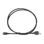 Кабель USB2.0 Cablexpert (RU) AM/Type-C CCP-USB2-AMCM-1M-RU-B, 3A, 36Вт, QC3.0, медь, двойной экран, 1м, черный, пакет, фото2