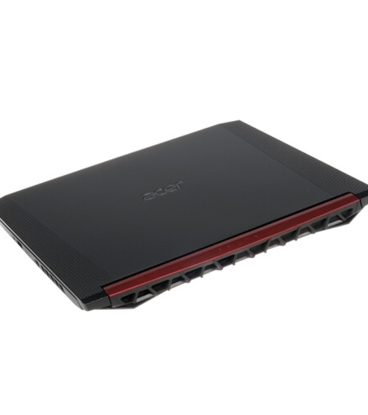 Клавиатура для ноутбука Acer Nitro 5 AN515-54 черная с красной подсветкой (красная подложка)
