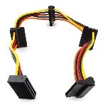 Кабель Cablexpert Кабеля питания SATA, 4x15pin(M)/15pin(F), 40 см (CC-SATAMF-03), фото6