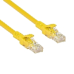Патч-корд ExeGate UTP-RJ45-RJ45-5e-5M-YL, UTP, cat.5e, 5м, желтый, фото 1
