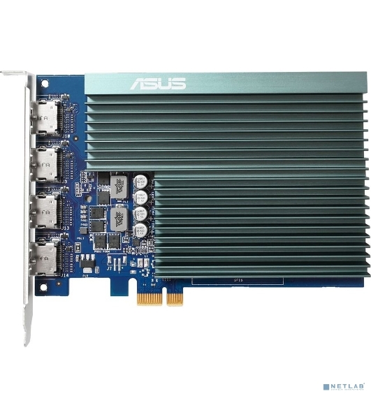 Видеокарта Asus GT730-4H-SL-2GD5 NVIDIA GeForce GT 730 2Gb GDDR5 902/5010 HDMIx4 HDCP Ret