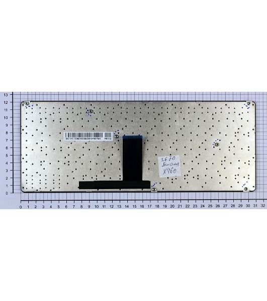 Клавиатура для ноутбука Samsung X460, черная