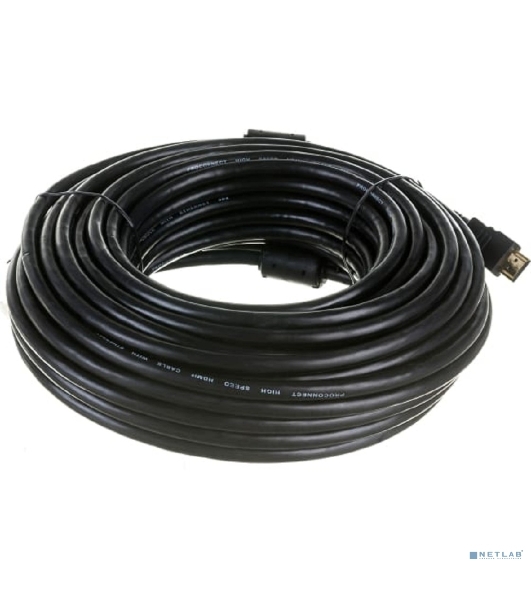 Кабель PROconnect HDMI - HDMI 2.0, 20м, Gold