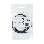 Кабель USB2.0 Cablexpert (RU) AM/Type-C CCP-USB2-AMCM-1M-RU-B, 3A, 36Вт, QC3.0, медь, двойной экран, 1м, черный, пакет, фото 1