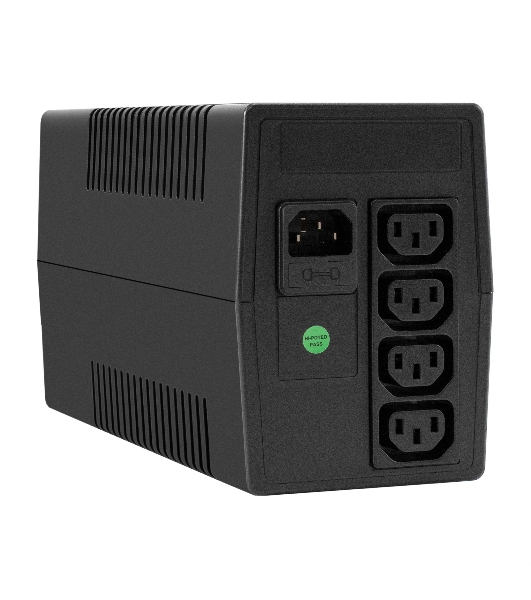 Источник бесперебойного питания ExeGate Smart LB-800.LCD.AVR.4C13 (800VA/480W, LCD, AVR, 4*C13, батарея 12V 9Ah, Black)