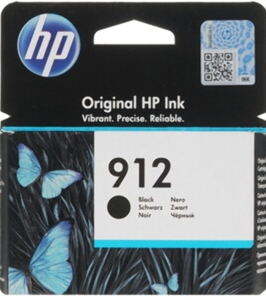 Картридж струйный HP 912 3YL80AE черный (300 стр.) для HP DJ IA OfficeJet 801x/802x