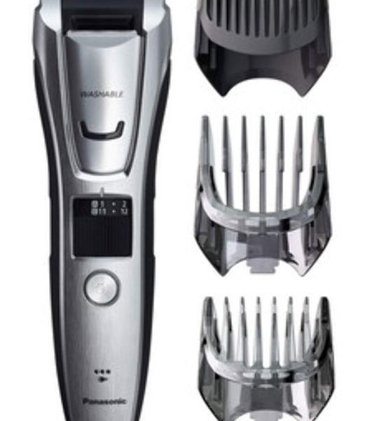 Машинка для стрижки Panasonic ER-GB80-S520 серебристый (насадок в компл:3шт)