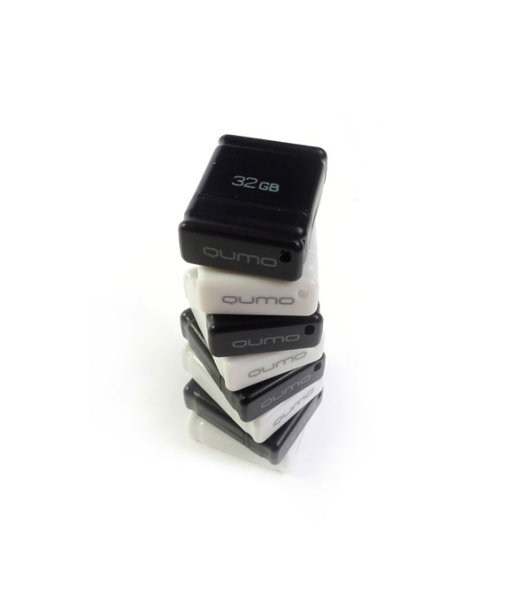 Флешка USB QUMO 16Gb, NANO QM16GUD-NANO-W белый