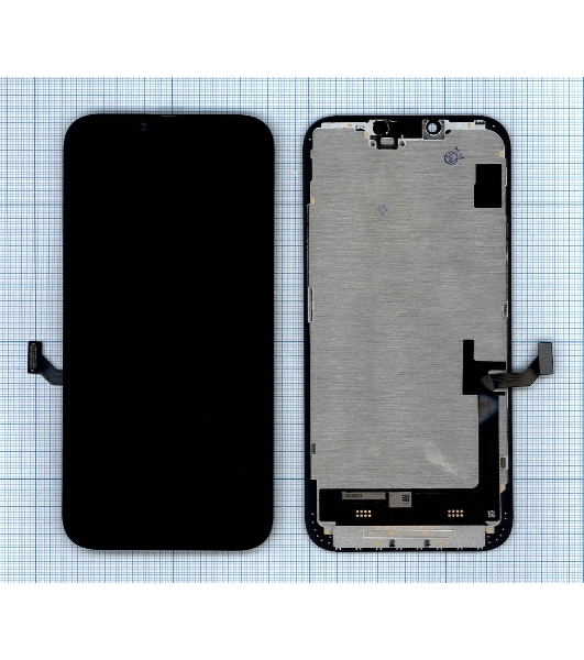 Дисплей (модуль) для Apple iPhone 14 Plus в сборе с тачскрином (TFT), черный