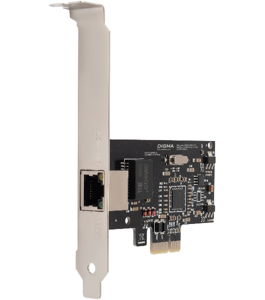 Сетевая карта Gigabit Ethernet Digma DPE101G-TX DPE101G-TX V2 PCI Express