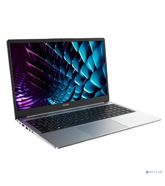 Ноутбук Tecno MegaBook K16SFA/16'/IPS/AMD Ryzen 5 7535HS/8Gb/512Gb SSD/AMD Radeon 660M/Windows 11 Home/серый/1.76kg