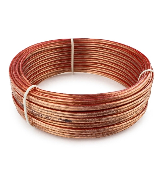 Акустический кабель Cablexpert CC-TC2x0,75-15M, прозрачный, 15 м, бухта