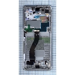 Дисплей для Samsung Galaxy S21 Ultra 5G SM-G998B/DS серебро, фото 1