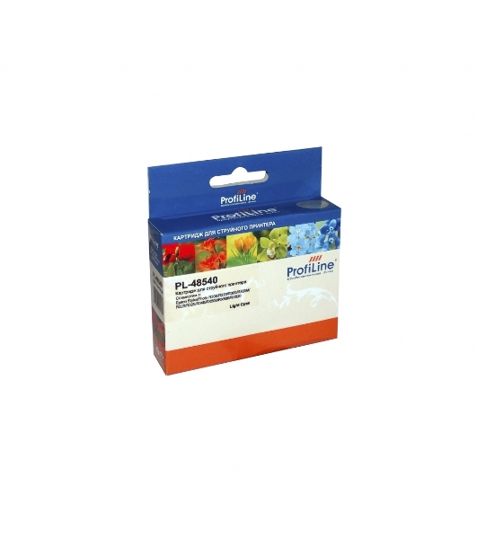 Картридж струйный ProfiLine PL-48540 для принтеров Epson StylusPhoto R200/R220/R300/R300M/R320/R325/R340/RX500/RX600/RX620 Light Cyan водн