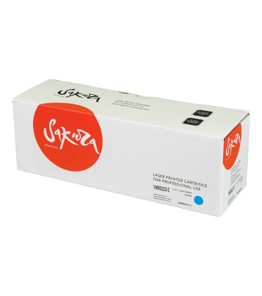 Картридж лазерный Sakura 106R02233 для Xerox Phaser 6600/WC 6605,синий, 6000 к.