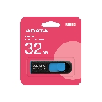 Флешка USB ADATA UV128 (AUV128-32G-RBE), 32Gb, USB 3.0, R/W 100/30, черный/синий, фото12