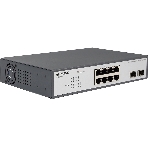 Коммутатор неуправляемый PoE ORIGO Unmanaged Switch 8x1000Base-T PoE, 2x1000Base-X SFP, PoE Budget 120W, 19' w/brackets, фото11