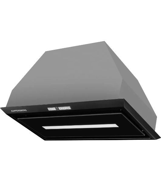 Вытяжка встраиваемая Kuppersberg Intro 60 Black черный, 54 см, 1500 куб. м/ч, 43 дБ
