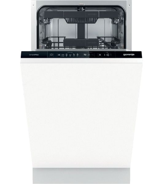 Встраиваемая посудомоечная машина GORENJE GV561D11 Встраиваемые ПММ шириной 45 см,Количество корзин:3,Бак из нержавеющей стали,Защита от перелива: Полный AquaStop,Расход воды на цикл: 9 л,Уровень шума: 45 дБ (А) относительно 1 пВт,Габаритные размеры (вхшхг): 81,5 × 44,8 × 55 см