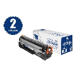 Картридж NVPrint совместимый NV-CE285A-SET2 для HP LaserJet Pro M1132/M1212nf/M1217nfw/P1102/P1102w/P1102w/M1214nfh/M1132s (2300k) (2 шт), фото 1